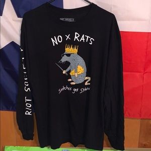 Riot Society No X Rats long sleeve